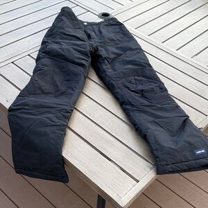 Lands' End Big Boy’s  Black snow Pants